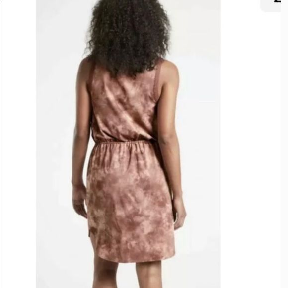 Athleta Rincon Printed Dress Evian Hearth Rose S - Picture 2 of 15